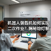机器人装载机如何实现二次作业?揭秘熄灯制造新方案(图1) 机器人装载机如何实现二次作业?揭秘熄灯制造新方案(图1)