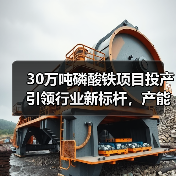 30万吨磷酸铁项目投产引领行业新标杆,产能扩张加速(图1) 30万吨磷酸铁项目投产引领行业新标杆,产能扩张加速(图1)