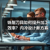 铣削刀具如何提升加工效率?内冷设计新方案解析(图1) 铣削刀具如何提升加工效率?内冷设计新方案解析(图1)