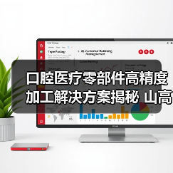 口腔医疗零部件高精度加工解决方案揭秘 山高刀具技术解析(图1) 口腔医疗零部件高精度加工解决方案揭秘 山高刀具技术解析(图1)