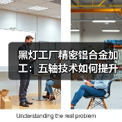 黑灯工厂精密铝合金加工：五轴技术如何提升效率与精度？（图2）