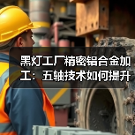 黑灯工厂精密铝合金加工：五轴技术如何提升效率与精度？