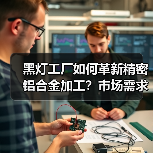 黑灯工厂如何革新精密铝合金加工?市场需求激增背后的秘密(图1) 黑灯工厂如何革新精密铝合金加工?市场需求激增背后的秘密(图1)