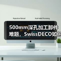 500mm深孔加工卸件难题,SwissDECO如何突破极限?(图4) 500mm深孔加工卸件难题,SwissDECO如何突破极限?(图4)