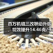百万机组三改联动升级,能效提升14.46克/千瓦时创行业标杆(图4) 百万机组三改联动升级,能效提升14.46克/千瓦时创行业标杆(图4)