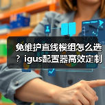 免维护直线模组怎么选？igus配置器高效定制