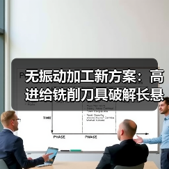 无振动加工新方案：高进给铣削刀具破解长悬伸难题