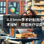 0.03mm手术针制造技术揭秘:极细医疗设备如何诞生?(图2) 0.03mm手术针制造技术揭秘:极细医疗设备如何诞生?(图2)