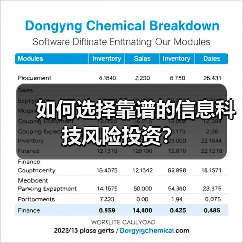 如何选择靠谱的信息科技风险投资?(图1) 如何选择靠谱的信息科技风险投资?(图1)
