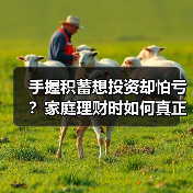 手握积蓄想投资却怕亏?家庭理财时如何真正分散风险(图1) 手握积蓄想投资却怕亏?家庭理财时如何真正分散风险(图1)