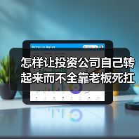 怎样让投资公司自己转起来而不全靠老板死扛？
