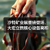 沙特矿业展重磅登场,大宏立携核心设备亮相(图2) 沙特矿业展重磅登场,大宏立携核心设备亮相(图2)