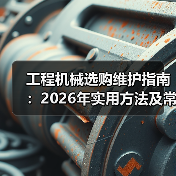 工程机械选购维护指南:2026年实用方法及常见问题解析(图4) 工程机械选购维护指南:2026年实用方法及常见问题解析(图4)