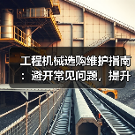 工程机械选购维护指南:避开常见问题,提升设备效率2026(图1) 工程机械选购维护指南:避开常见问题,提升设备效率2026(图1)