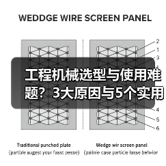 工程机械选型与使用难题?3大原因与5个实用解决方法(图3) 工程机械选型与使用难题?3大原因与5个实用解决方法(图3)