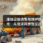 流体设备选型与维护指南:从需求判断到实战5方法