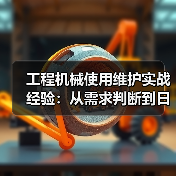 工程机械使用维护实战经验:从需求判断到日常保养(图1) 工程机械使用维护实战经验:从需求判断到日常保养(图1)
