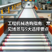 工程机械选购指南:常见场景与5大选择要点(图2) 工程机械选购指南:常见场景与5大选择要点(图2)