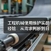 工程机械使用维护实战经验:从需求判断到日常保养(图3) 工程机械使用维护实战经验:从需求判断到日常保养(图3)