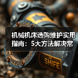 机械机床选购维护实用指南:5大方法解决常见问题(图3) 机械机床选购维护实用指南:5大方法解决常见问题(图3)