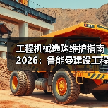 工程机械选购维护指南2026:鲁能曼建设工程有限公司实用解析(图3) 工程机械选购维护指南2026:鲁能曼建设工程有限公司实用解析(图3)