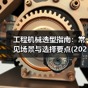工程机械选型指南:常见场景与选择要点(2025版)(图1) 工程机械选型指南:常见场景与选择要点(2025版)(图1)