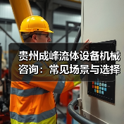 贵州成峰流体设备机械咨询:常见场景与选择要点(图4) 贵州成峰流体设备机械咨询:常见场景与选择要点(图4)