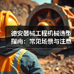 德安器械工程机械选型指南:常见场景与注意事项(图2) 德安器械工程机械选型指南:常见场景与注意事项(图2)