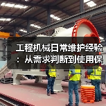 工程机械日常维护经验:从需求判断到使用保养方法(图1) 工程机械日常维护经验:从需求判断到使用保养方法(图1)