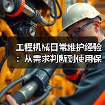 工程机械日常维护经验:从需求判断到使用保养方法(图2) 工程机械日常维护经验:从需求判断到使用保养方法(图2)