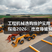 工程机械选购维护实用指南2026:度度导破解常见问题(图2) 工程机械选购维护实用指南2026:度度导破解常见问题(图2)