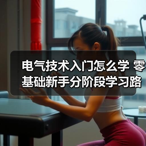 电气技术入门怎么学 零基础新手分阶段学习路径参考