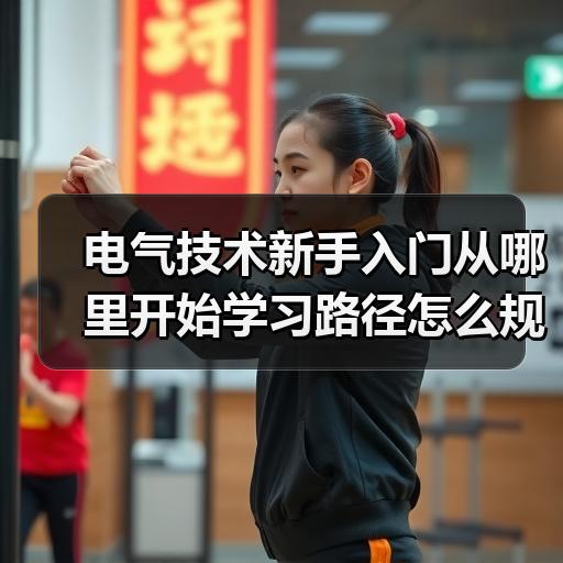 电气技术新手入门从哪里开始学习路径怎么规划