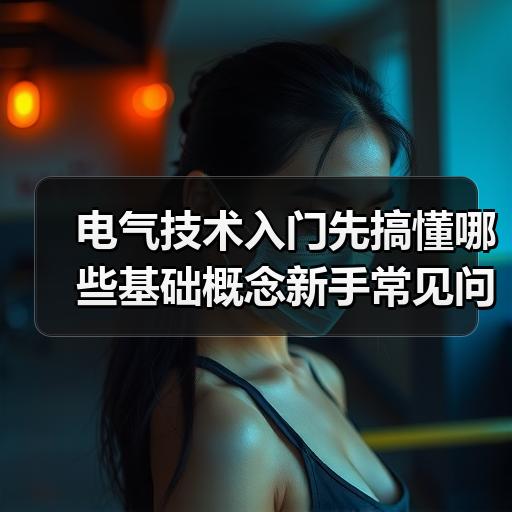 电气技术入门先搞懂哪些基础概念新手常见问题梳理