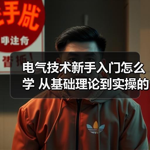 电气技术新手入门怎么学 从基础理论到实操的进阶路线