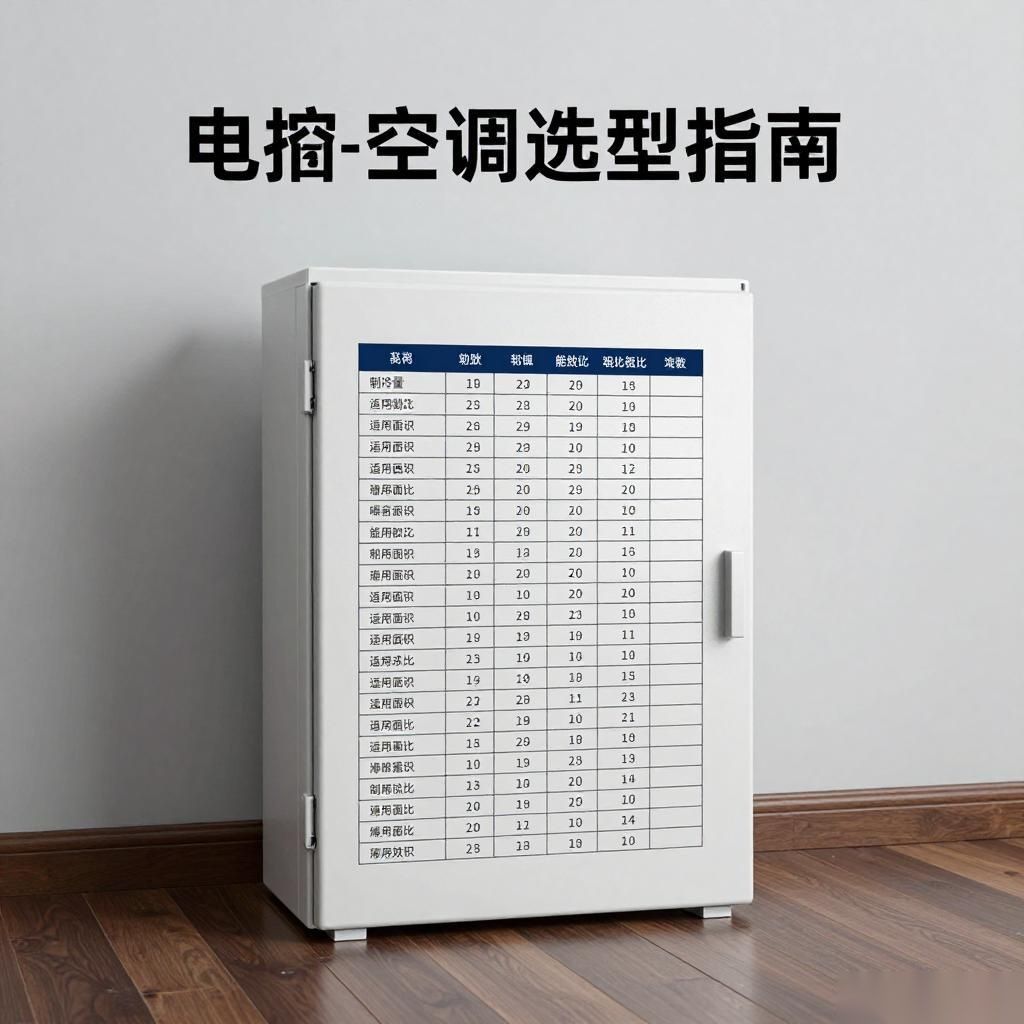 电控箱空调选型指南：关键参数对比与技术要点解析