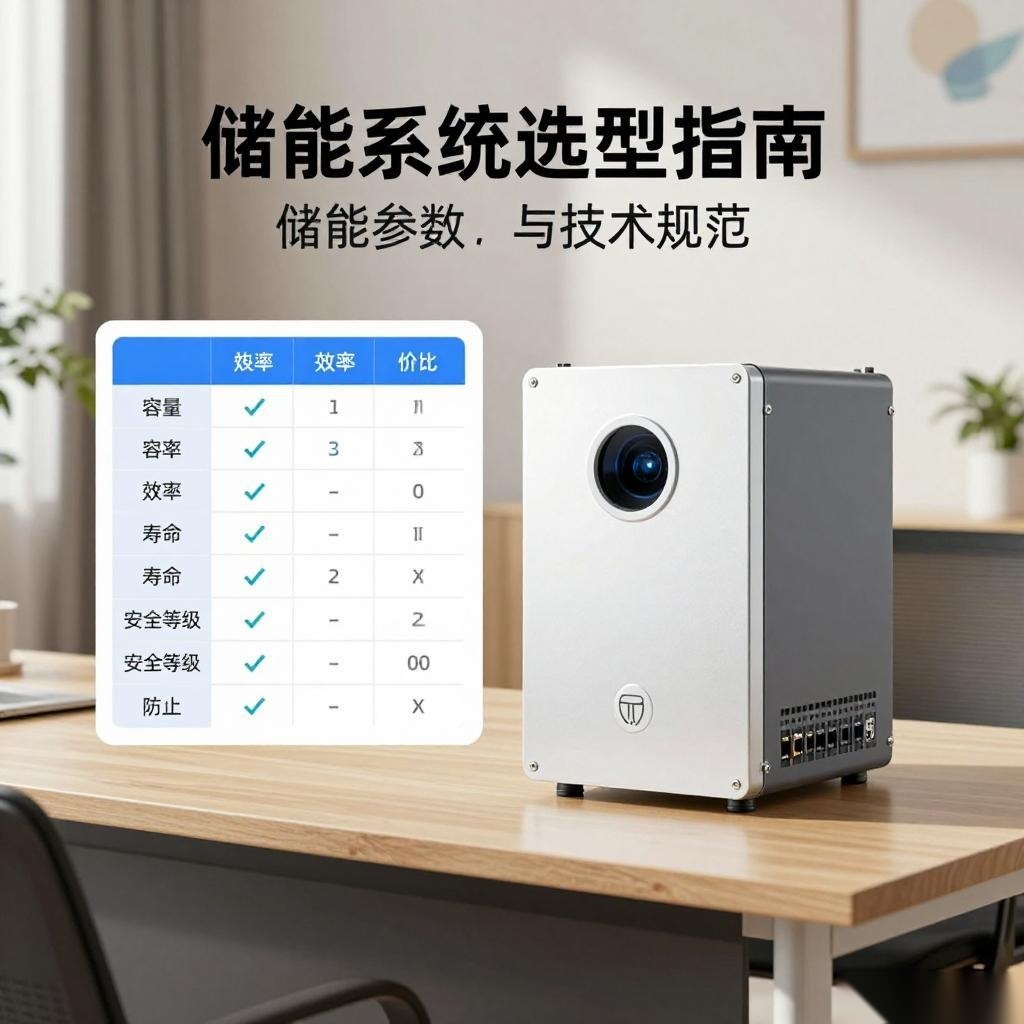 储能系统选型指南：关键参数对比与技术规范解析全攻略