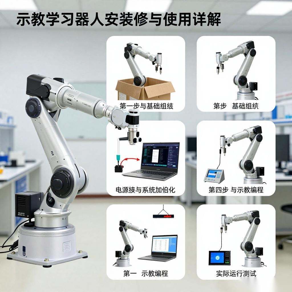 示教学习机器人的安装调试与使用方法详解｜实用指南