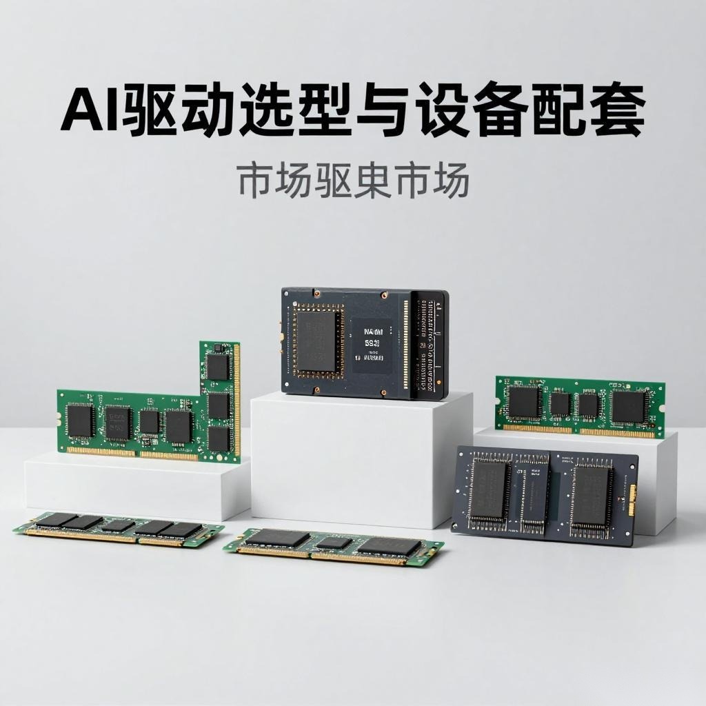 存储芯片选型与设备配套全攻略｜AI驱动市场趋势