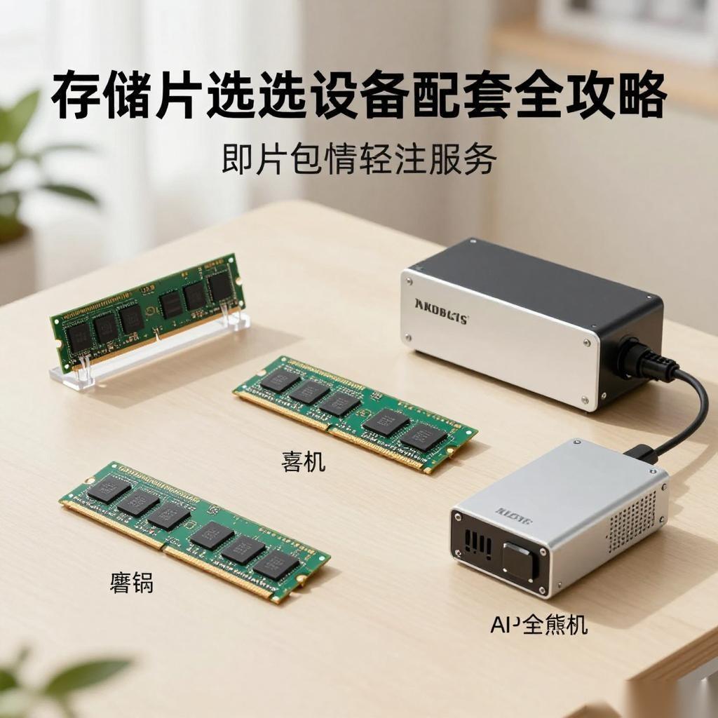 存储芯片选型与设备配套全攻略｜AI驱动市场趋势