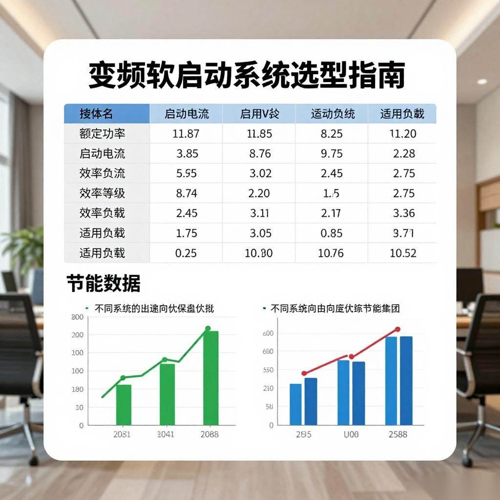 变频软启动系统选型指南：关键参数对比与节能优化策略全攻略