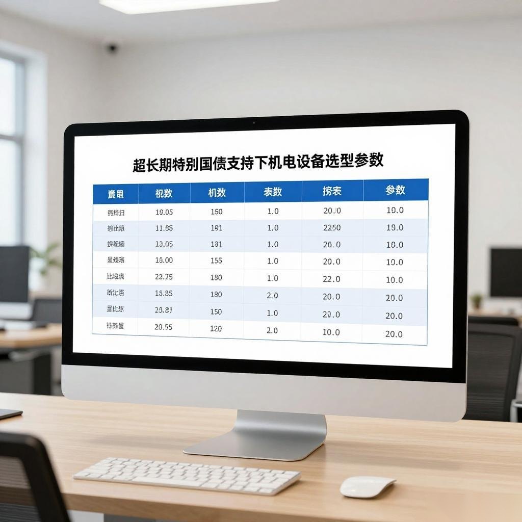 超长期特别国债下的机电设备选型指南：参数对比与实战技巧