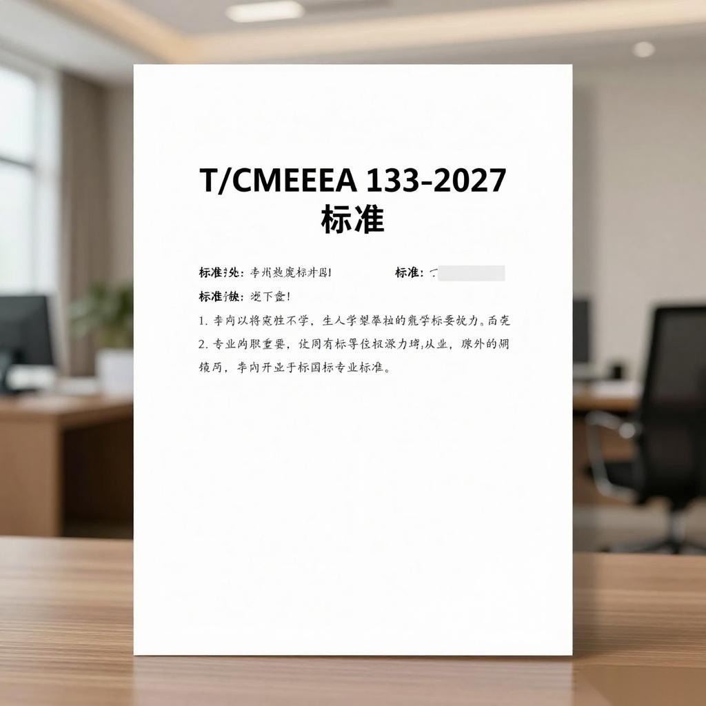 T/CMEEEA 133—2026标准在机电特种设备改造修理中的应用实践指南