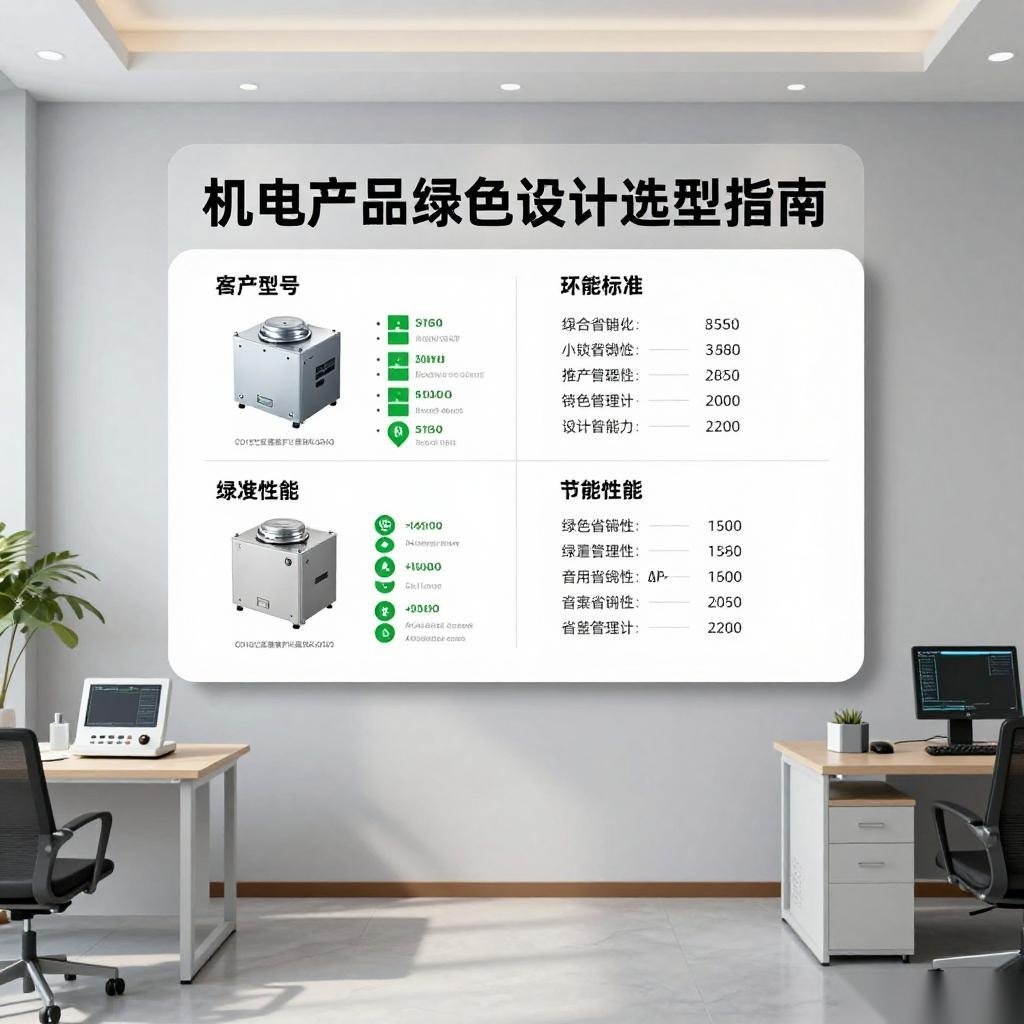 机电产品绿色设计选型指南：基于2026版工业产品绿色设计指南的参数对比与实践指南