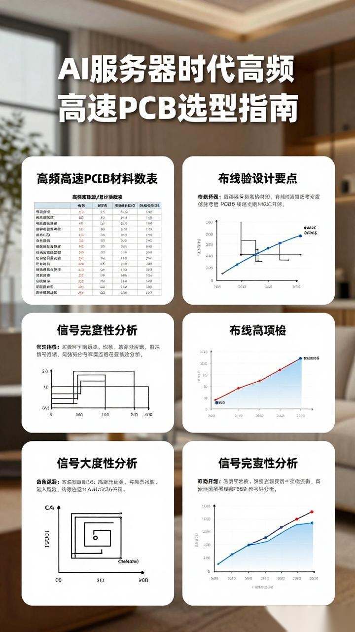 高频高速PCB选型指南：AI服务器时代的关键材料选择与应用