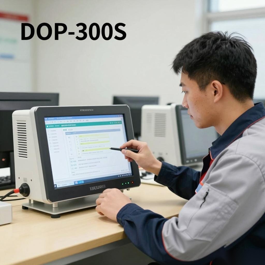 DOP-300S HMI安装调试与使用方法详解｜工业自动化指南
