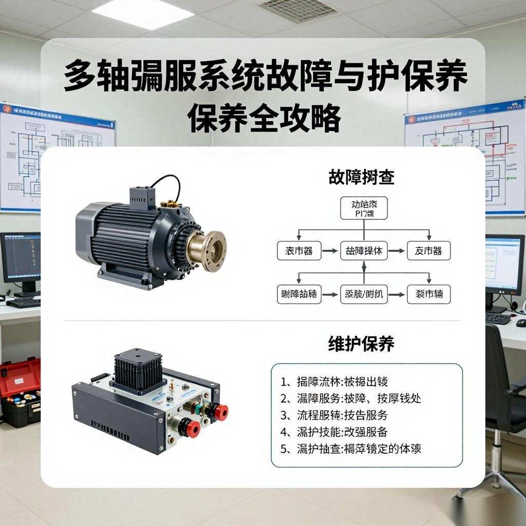 多轴伺服系统故障排查与维护保养全攻略