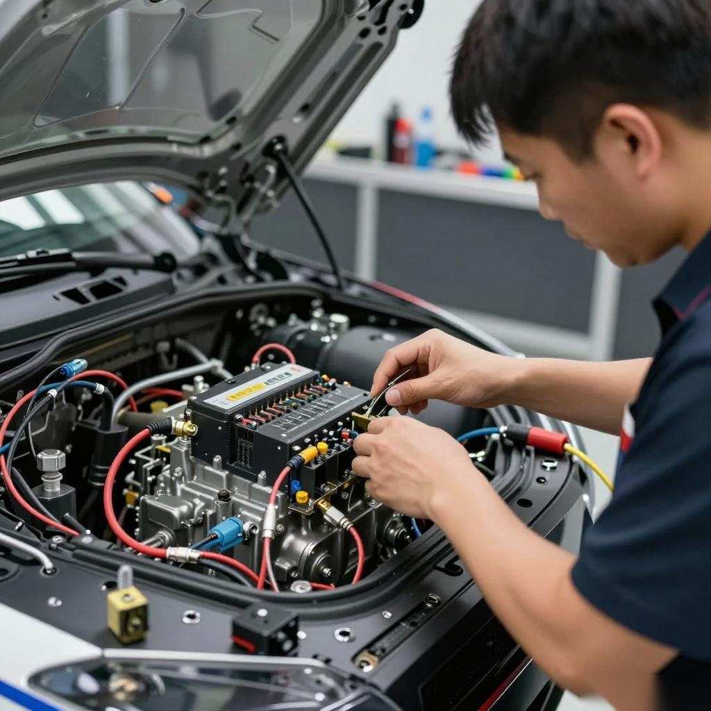 摩托车电控系统安装调试与使用方法｜赛车性能优化指南