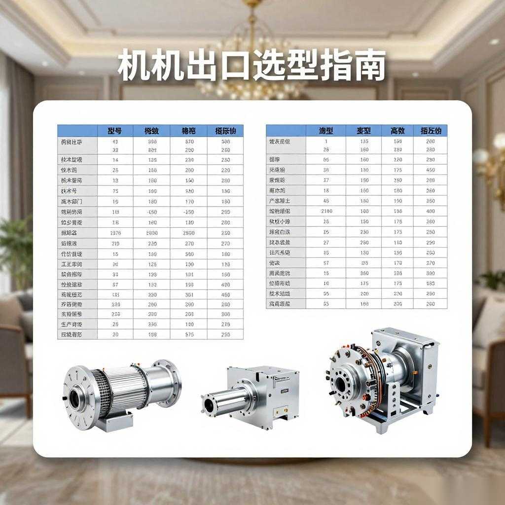 机电产品出口选型指南：参数对比与趋势分析全攻略