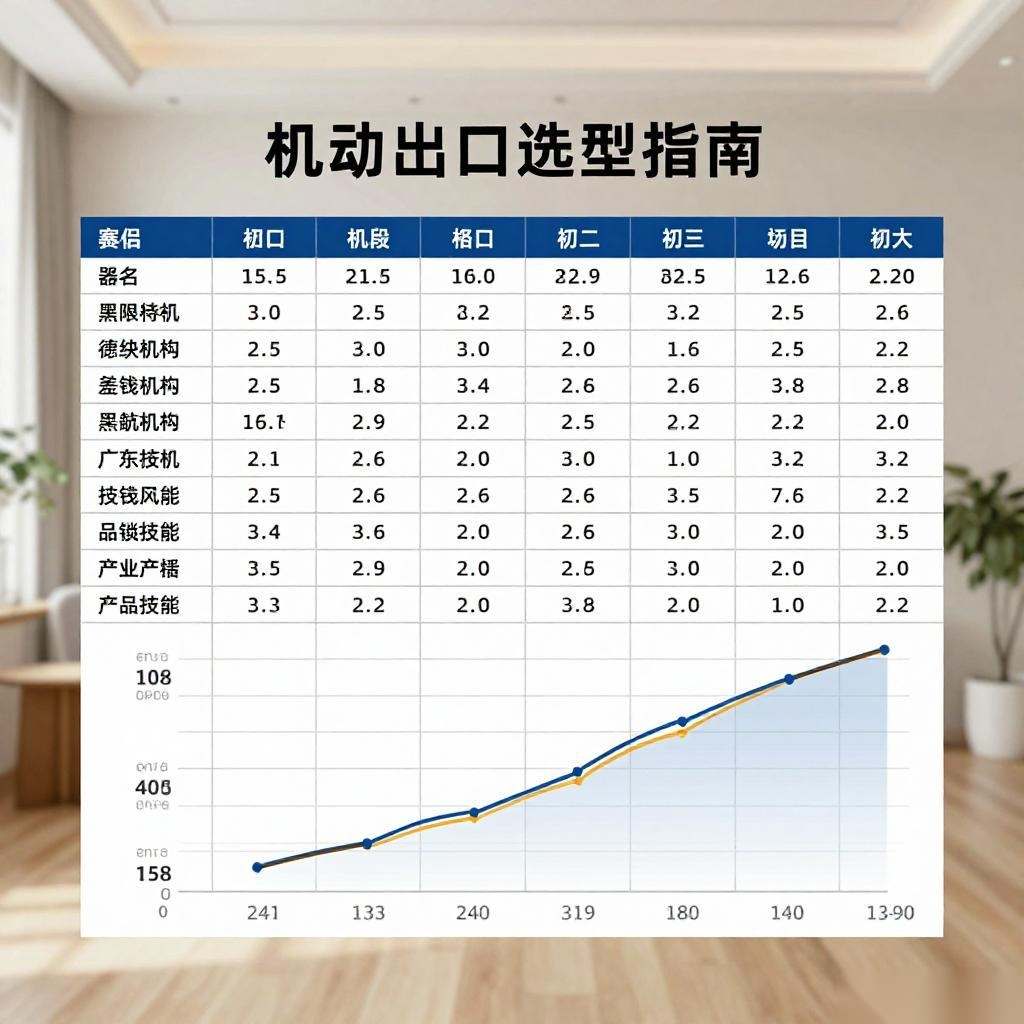 机电产品出口选型指南：参数对比与趋势分析全攻略